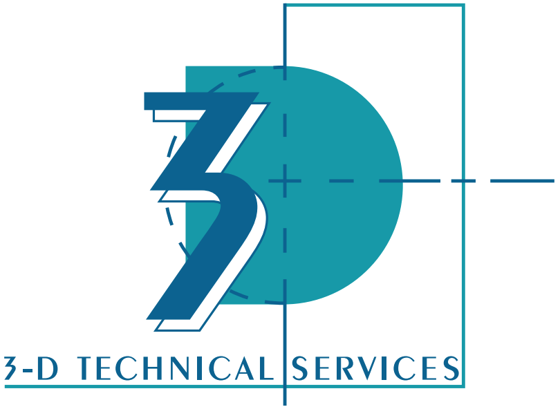 3-D Technical Services Logo